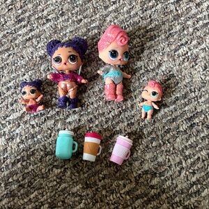 glitter LOL surprise dolls